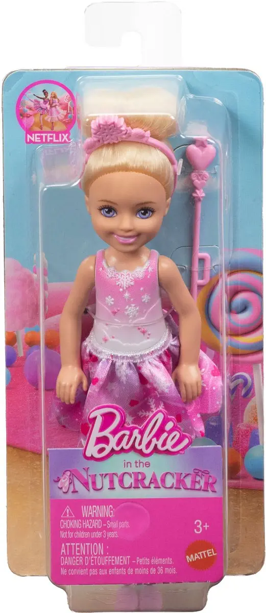 Barbie Chelsea Pop De Notenkraker - Meerkleurig - afbeelding 6 van 6