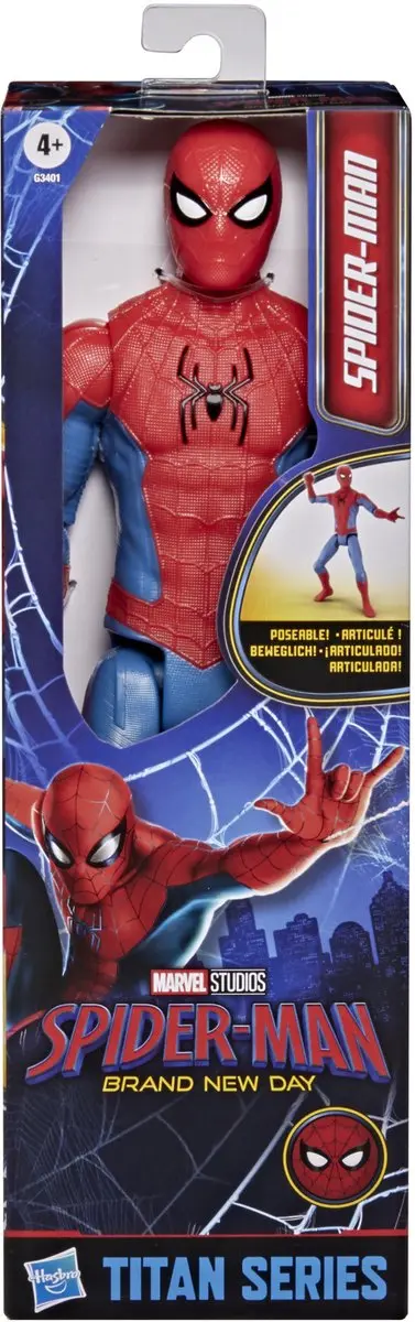 Hasbro Marvel Spider-Man Brand New Day Titan Hero Series Actiefiguur 30cm
