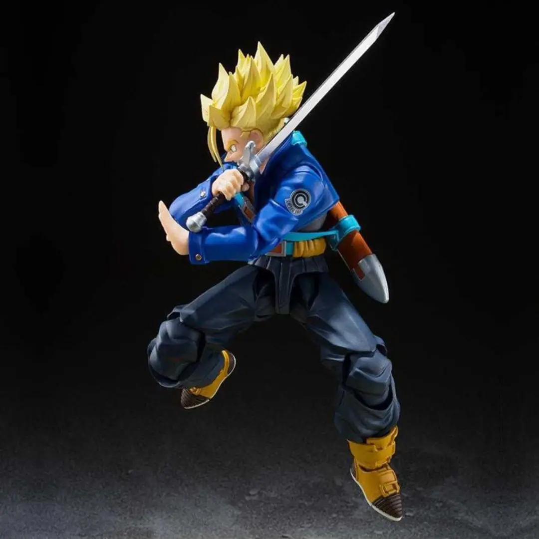 Bandai Tamashii Nations S.H. Figuarts Super Saiyan Trunks BTN69869 - 14cm - Multicolor