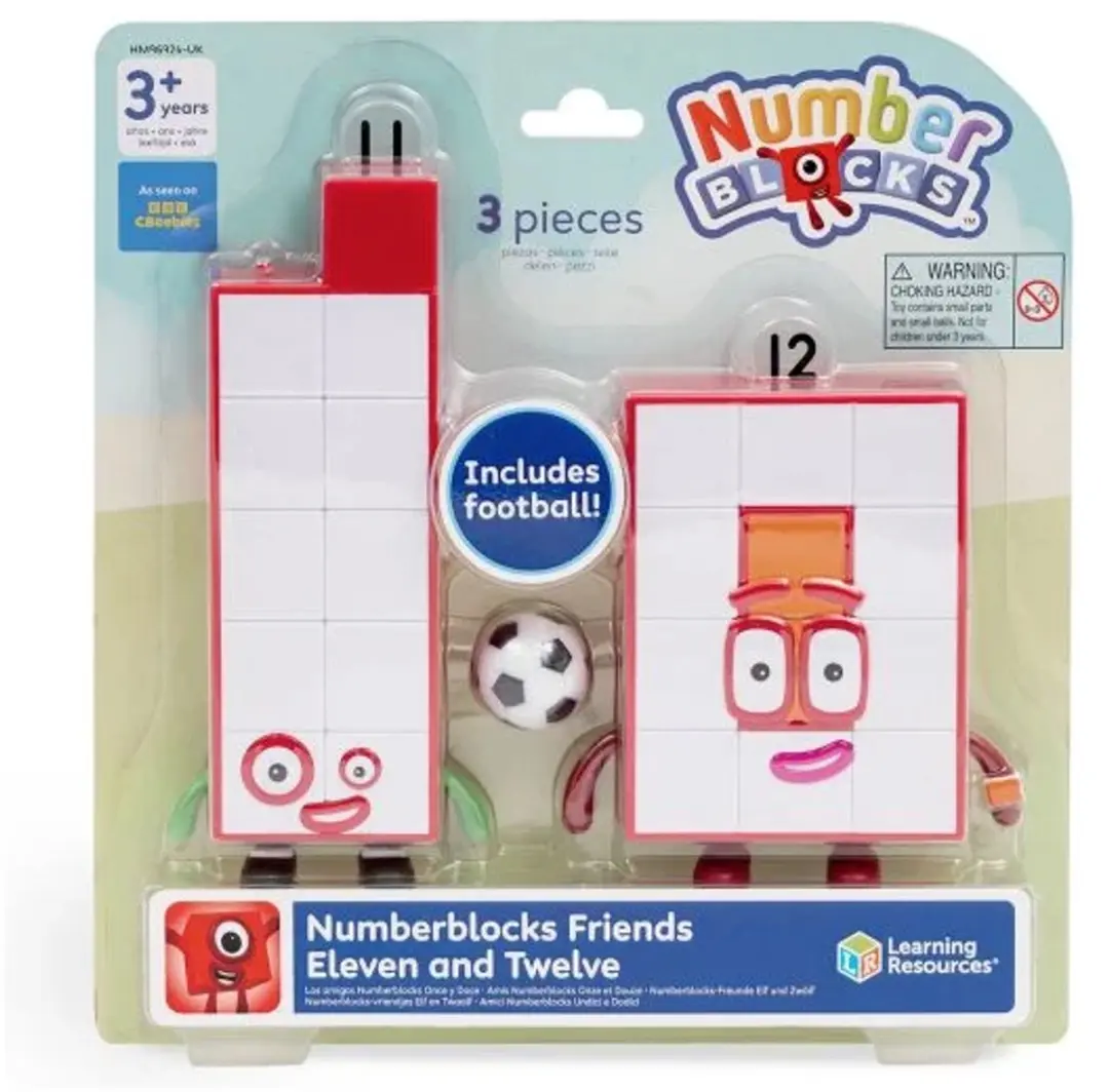 Learning Resources Primary Science Speelset HM96924-U - Blokken 11 & 12 - Voetbal - 3+