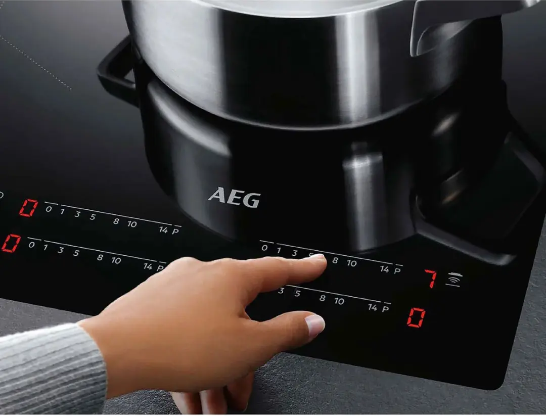 AEG IKE64441XB Inbouw Inductiekookplaat 60cm - 4 Zones - Zwart