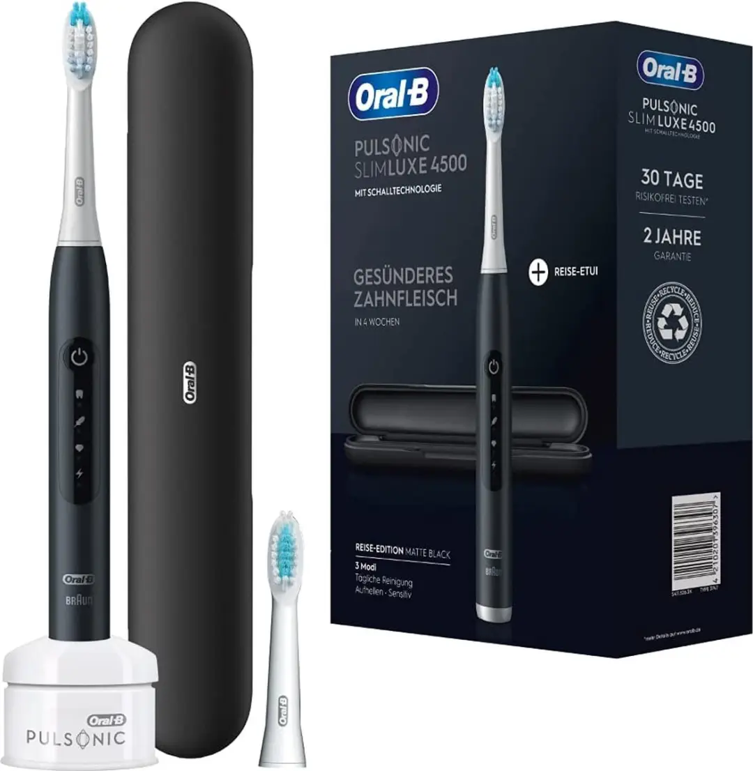 Oral-B Pulsonic Slim Luxe 4500 Elektrische Tandenborstel - Zwart