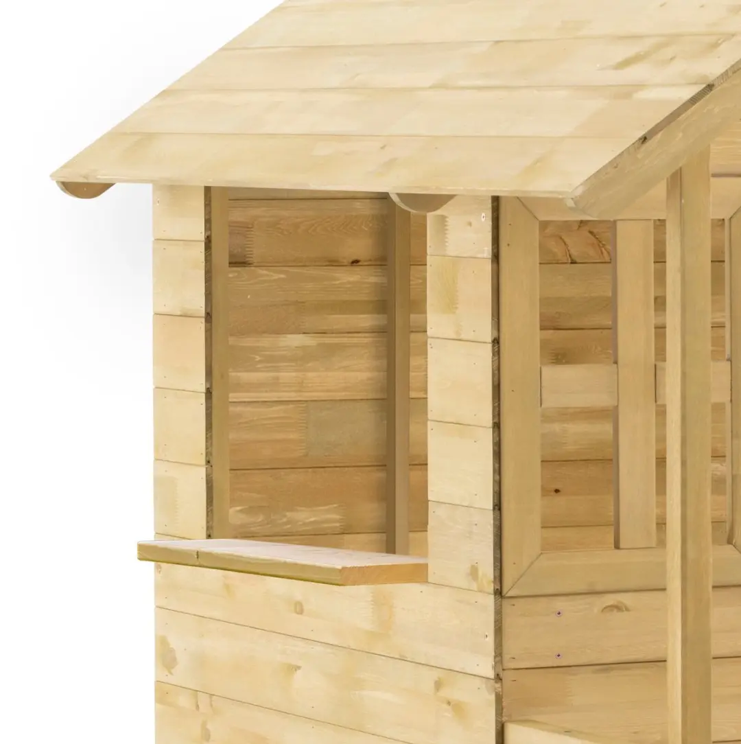 TP Toys Basilic Houten Boomhut met glijbaan en schommels