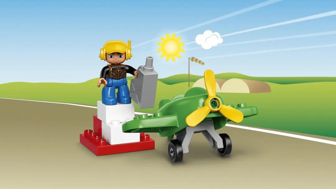 LEGO DUPLO Klein Vliegtuig 10808 - 13 Stukken