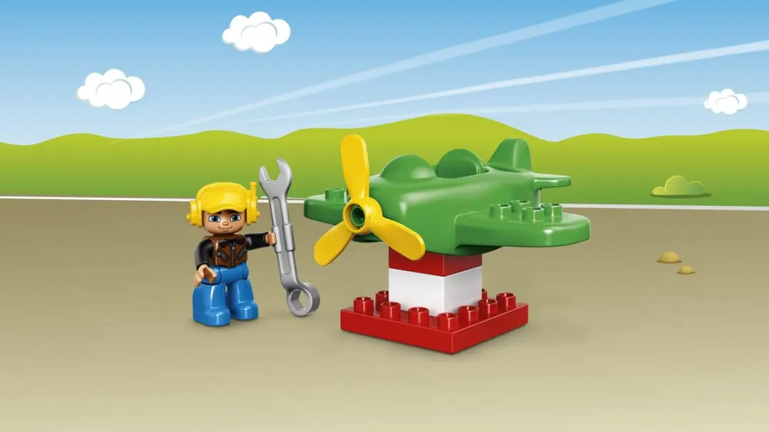 LEGO DUPLO Klein Vliegtuig 10808 - 13 Stukken