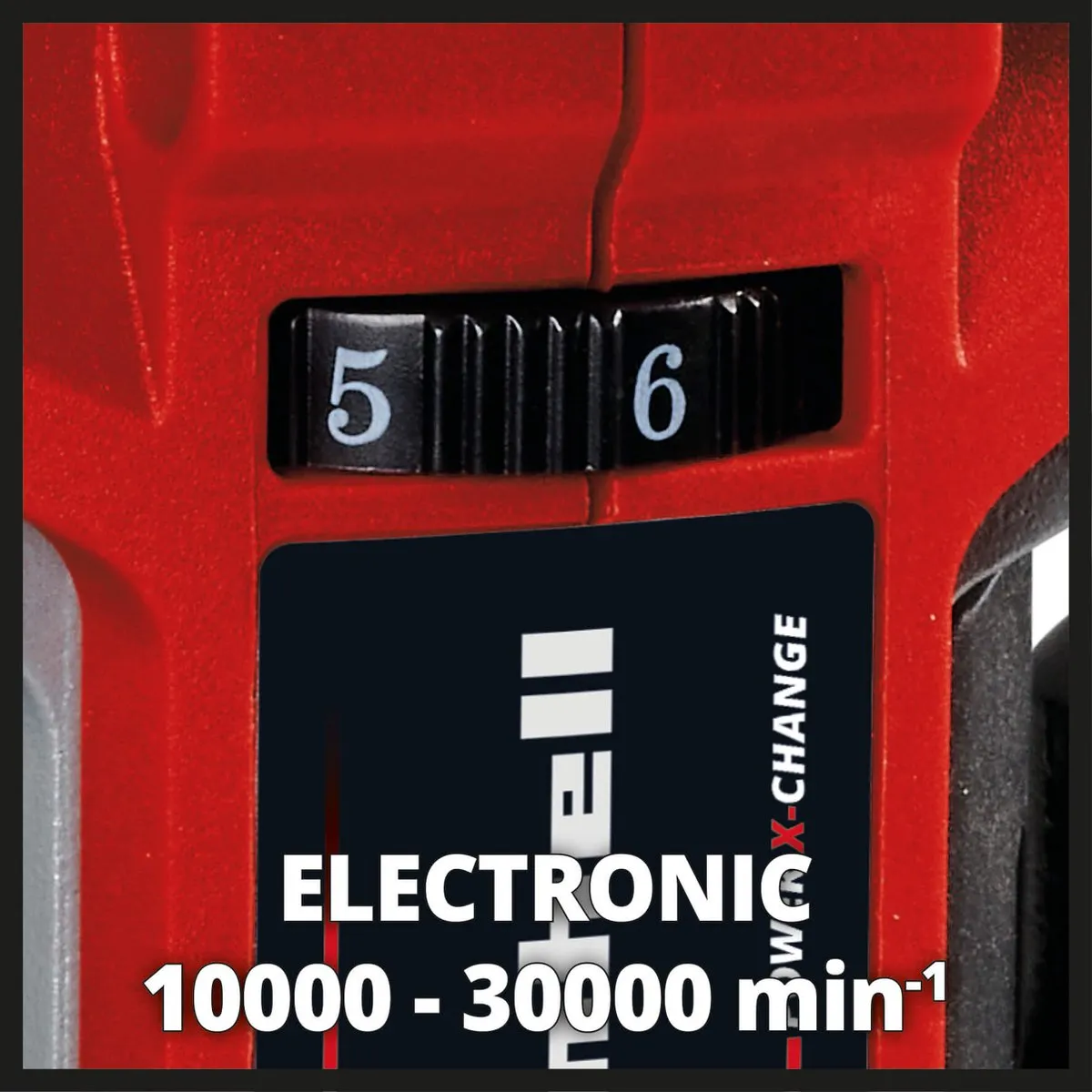 Einhell Accu Boven-/Kantenfrees TP-RO 18 Set Li BL Solo - 18V - Koolborstelloos - Rood/Zwart
