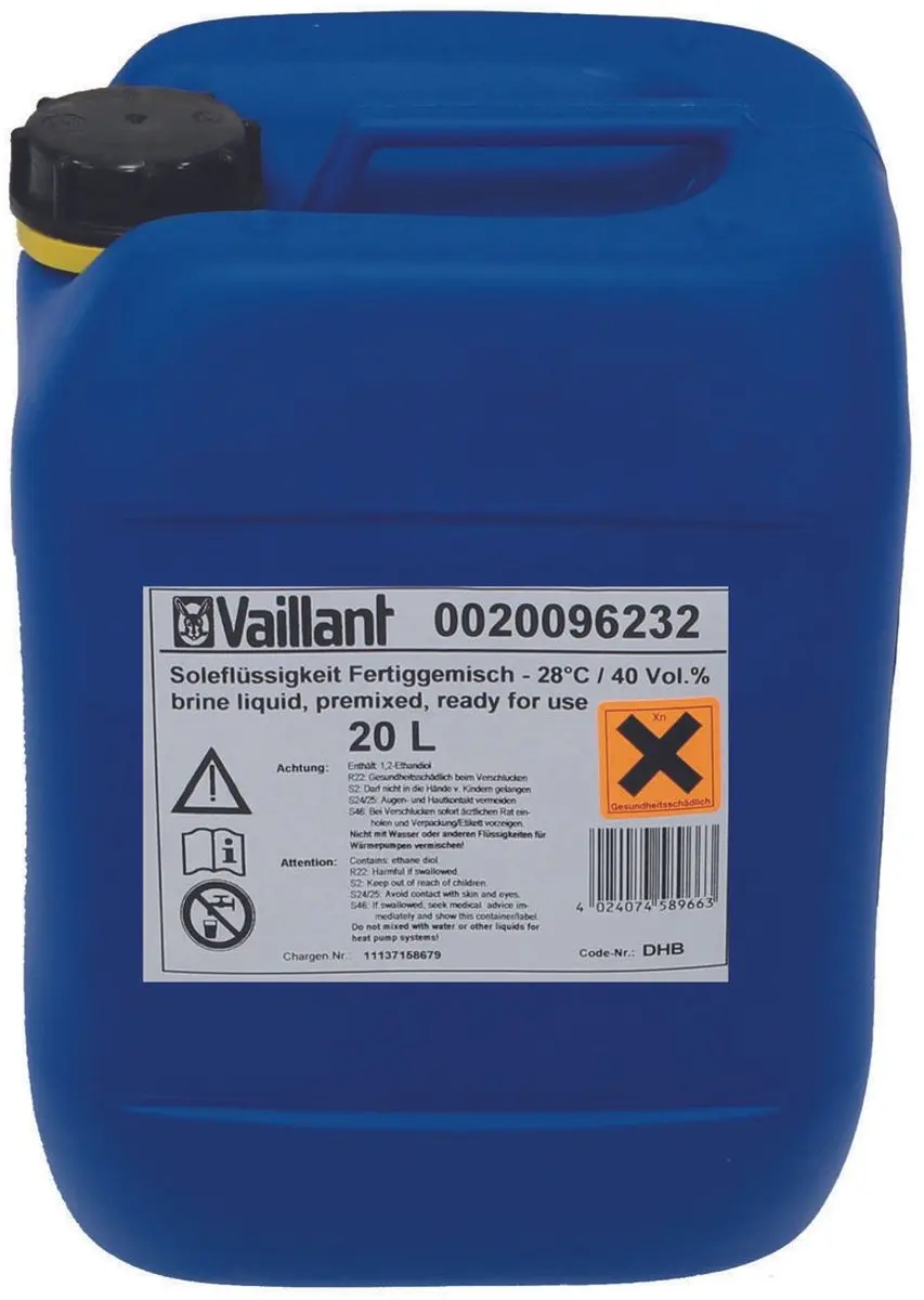 Vaillant Sole-vloeistof 20L