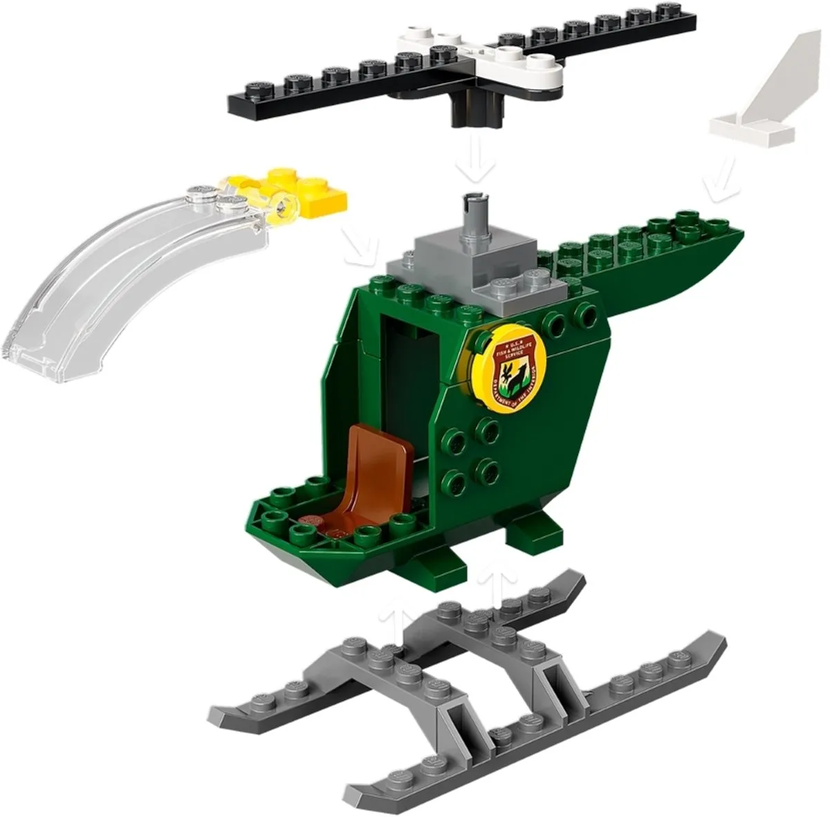 LEGO Jurassic World T.Rex Ontsnapping 76944 - Veelkleurig