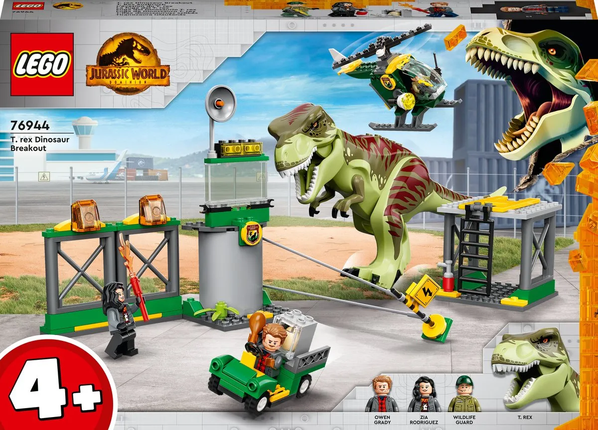 LEGO Jurassic World T.Rex Ontsnapping 76944