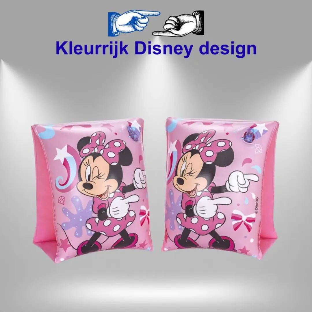 Bestway Minnie Mouse Zwembandjes 91038 - 25x15cm Roze