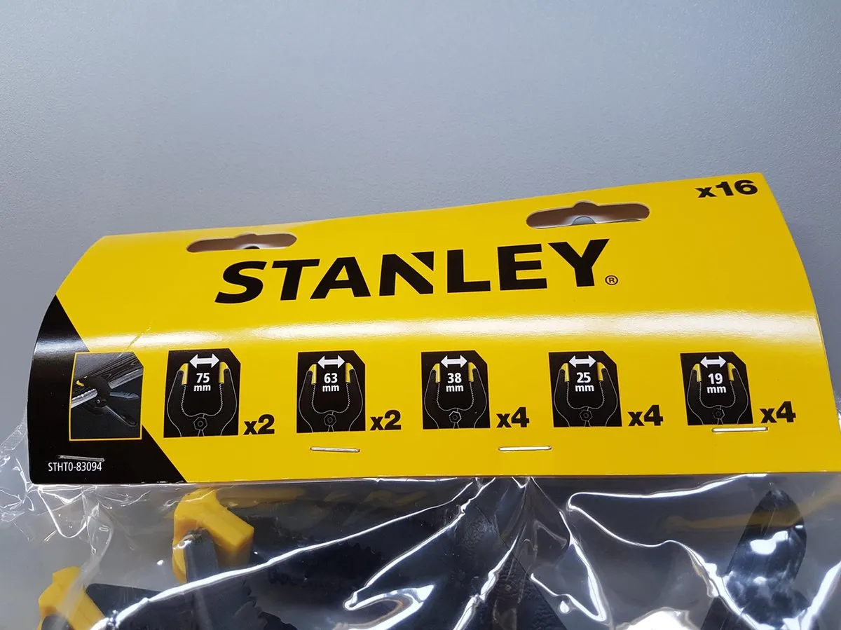 Stanley Veerklemmen STHT0-83094 - 16 Stuks