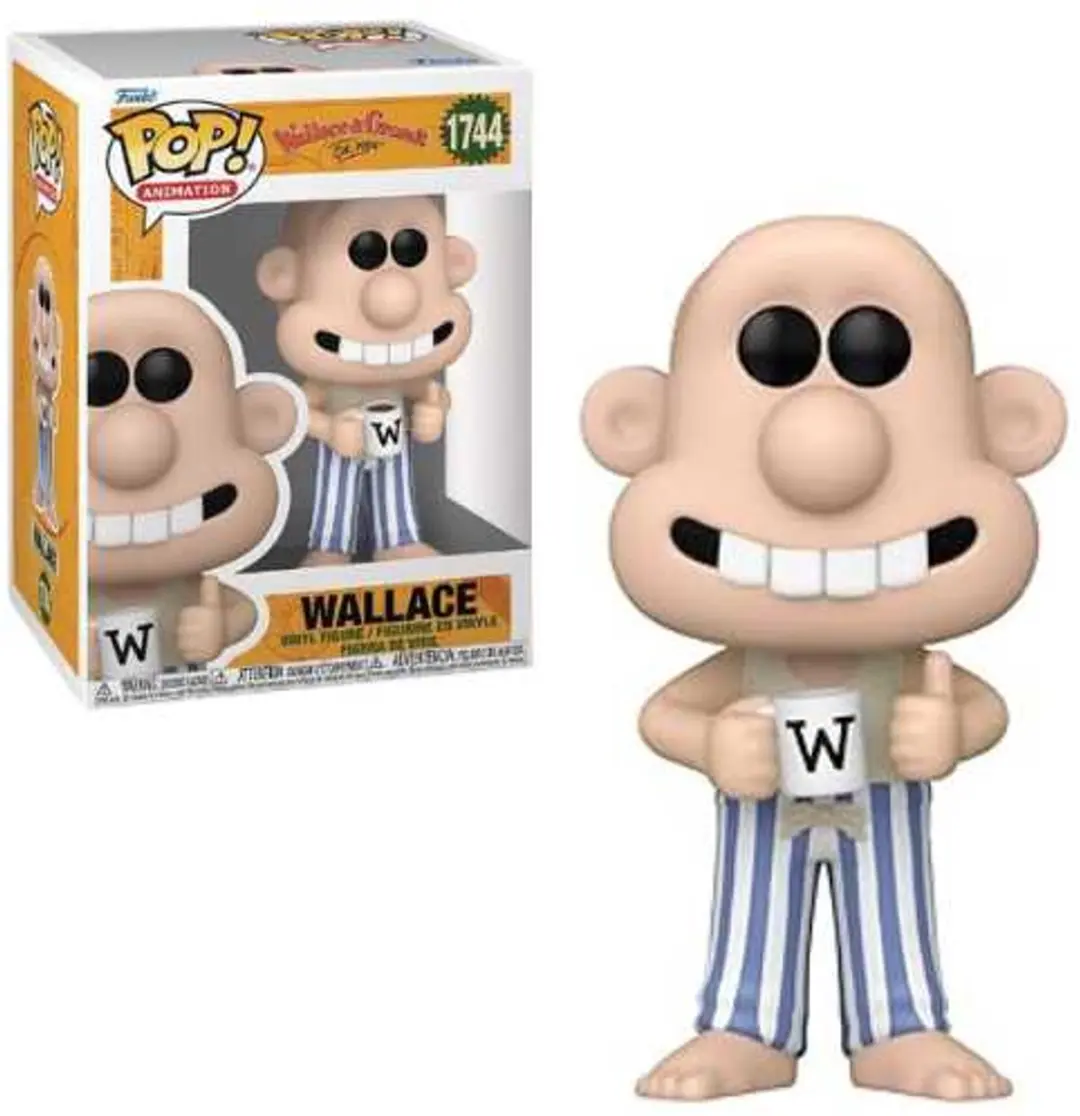Funko Pop Animation Wallace & Gromit Wallace #1744 - Multi