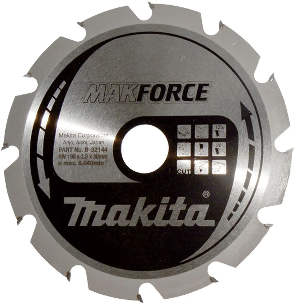 Makita Makforce Cirkelzaagblad B-32144