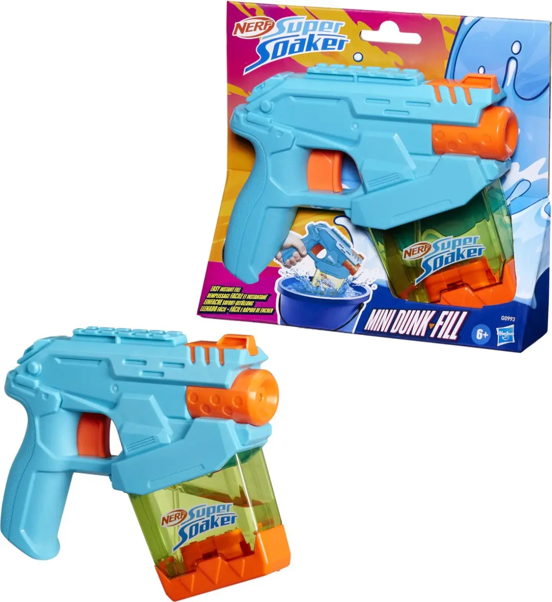 Nerf Super Soaker Mini Dunk-Fill G09935L0 Waterpistool