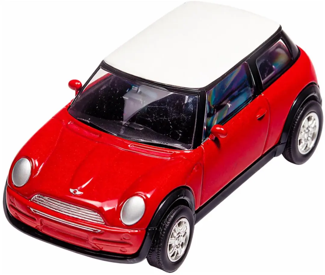Goki Mini Cooper Modelauto Rood