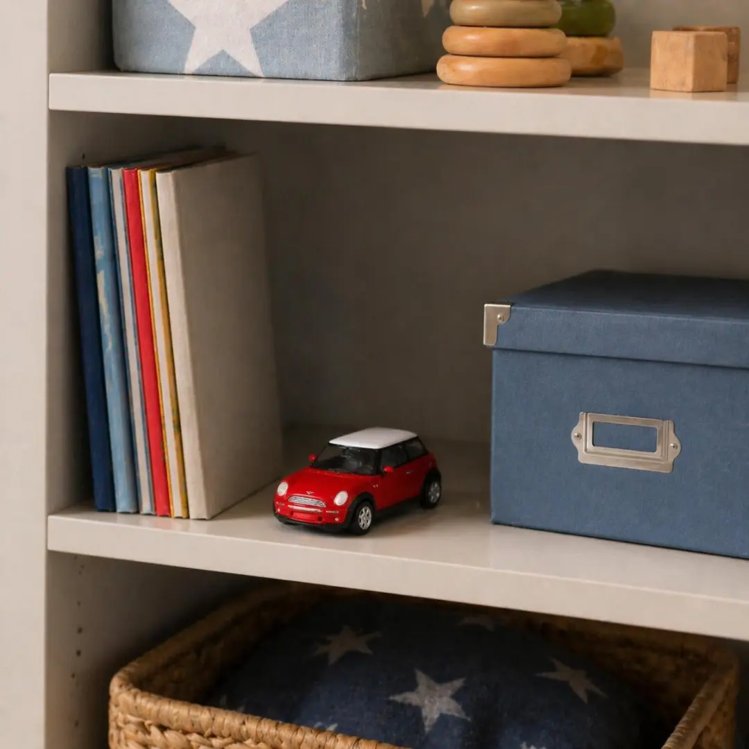 Goki Mini Cooper Modelauto Rood - 7cm - Schaal 1:60