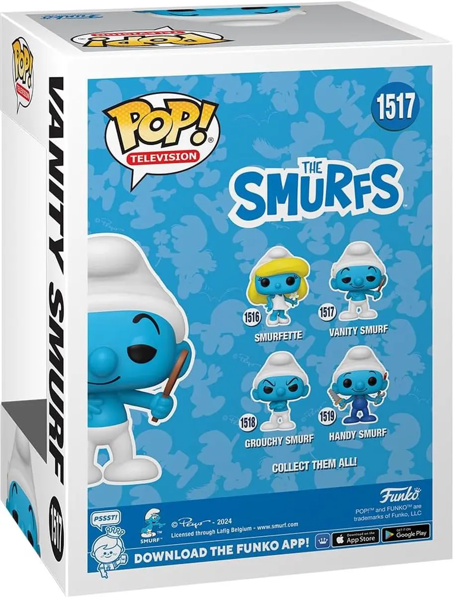 Funko Pop! The Smurfs Vanity Smurf Vinyl Figuur 1517 - 79260