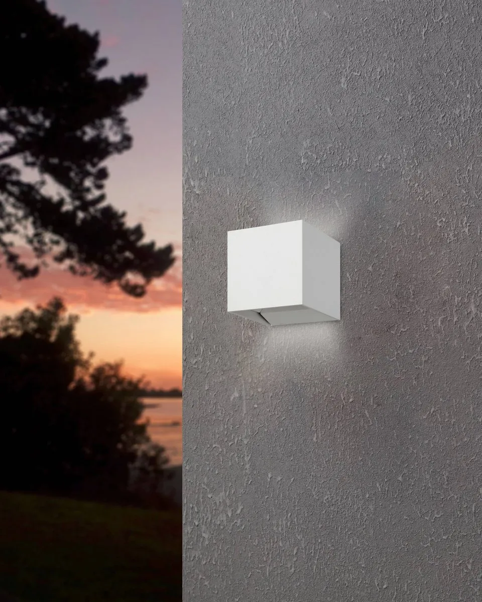 Eglo Calpino 3 Wandlamp LED - 2 Lichtpunten - Wit - afbeelding 6 van 6