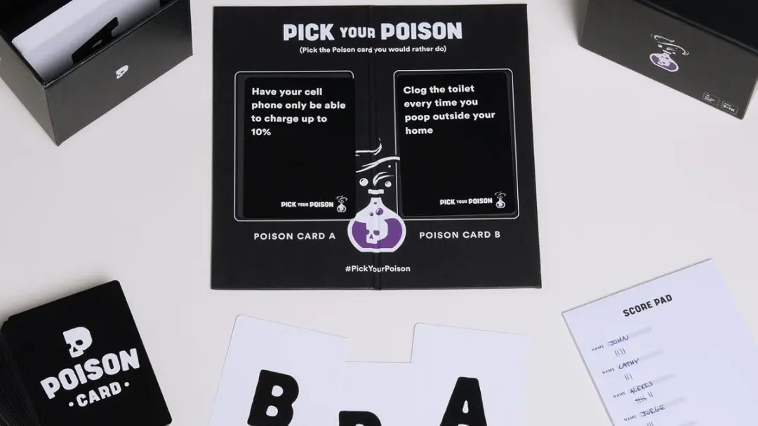 Dyce Games Pick Your Poison Family Expansion - Kaartspel