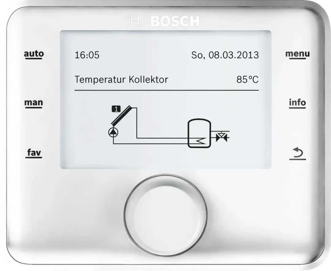 Bosch CS 200 Solarregelaar - Autonoom - Wit