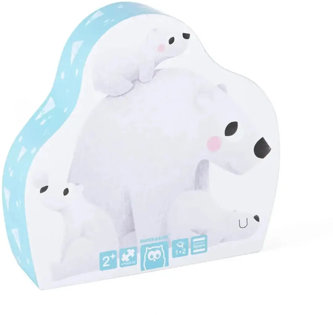 Eurekakids 4-in-1 Puzzel Pooldieren