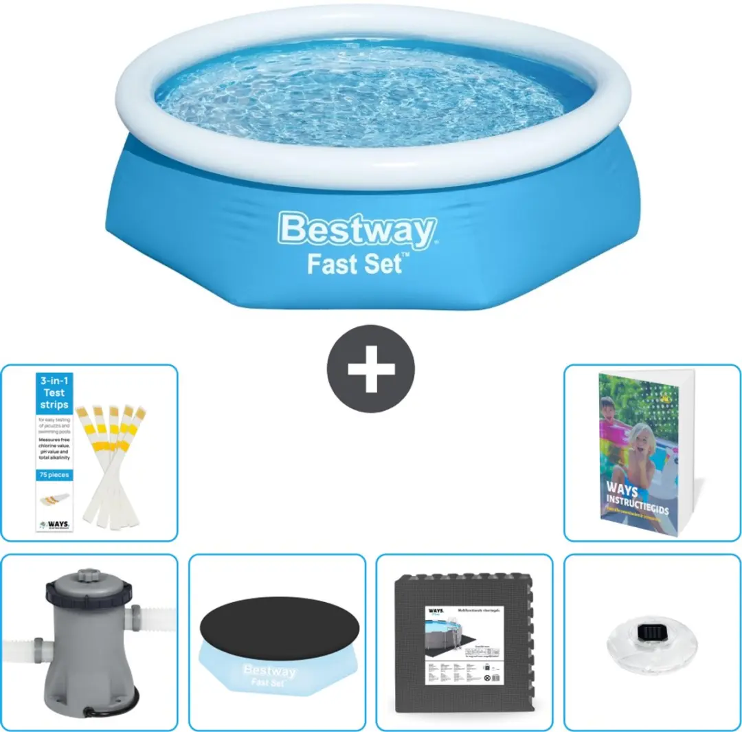 Bestway Fast Set Zwembad 244cm