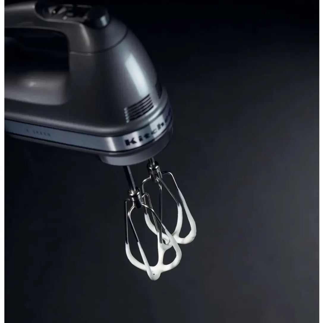 KitchenAid 5KHM9212ECU Handmixer 9 Snelheden - Zilver