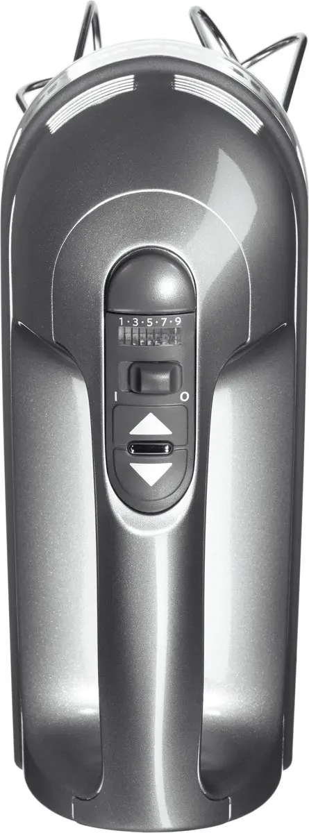 KitchenAid 5KHM9212ECU Handmixer 9 Snelheden - Zilver