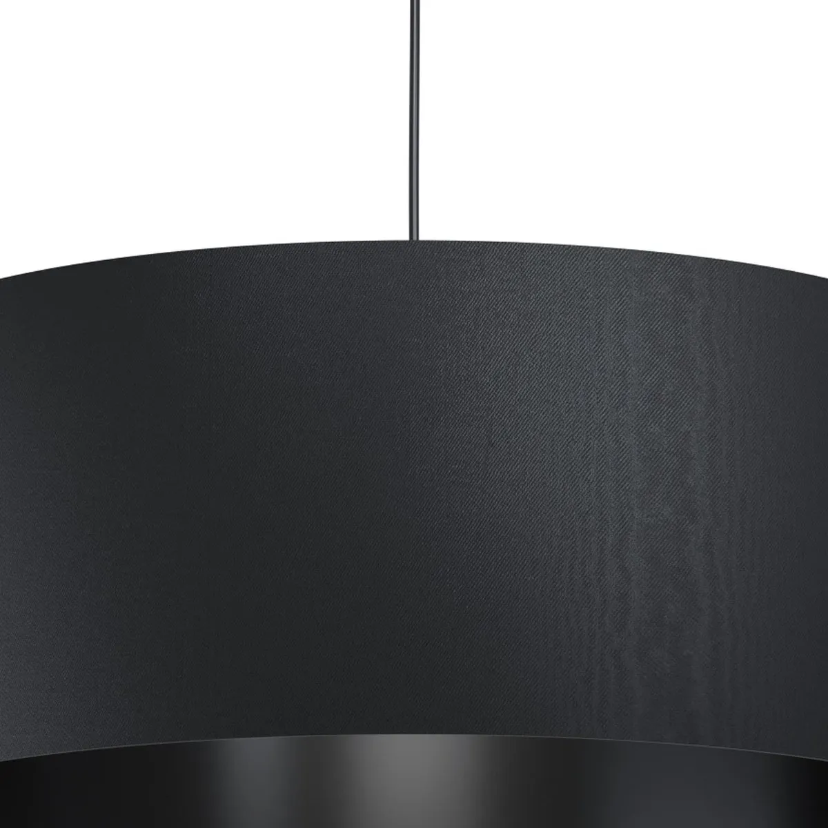 Eglo Maserlo 1 Hanglamp E27 - Ø53cm - Zwart