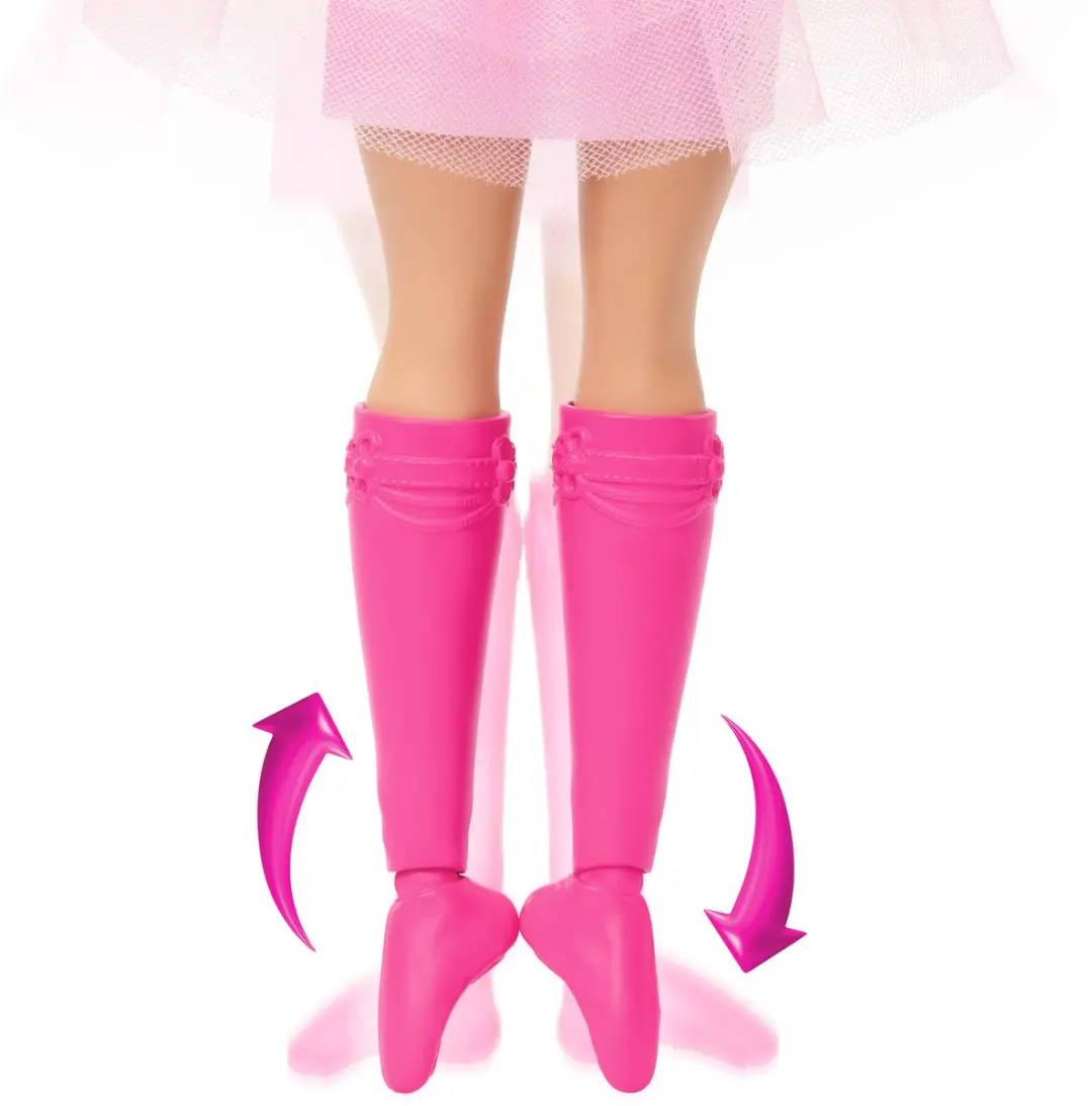 Barbie Daisy Ballerina Pop - Bewegingsarm met zuurstok