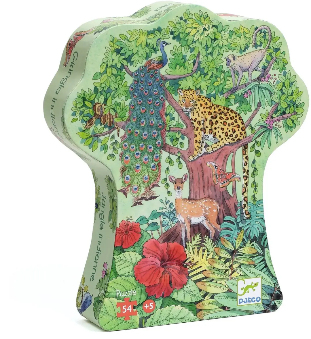 Djeco Puzzel Indiase Jungle 54 Stuks