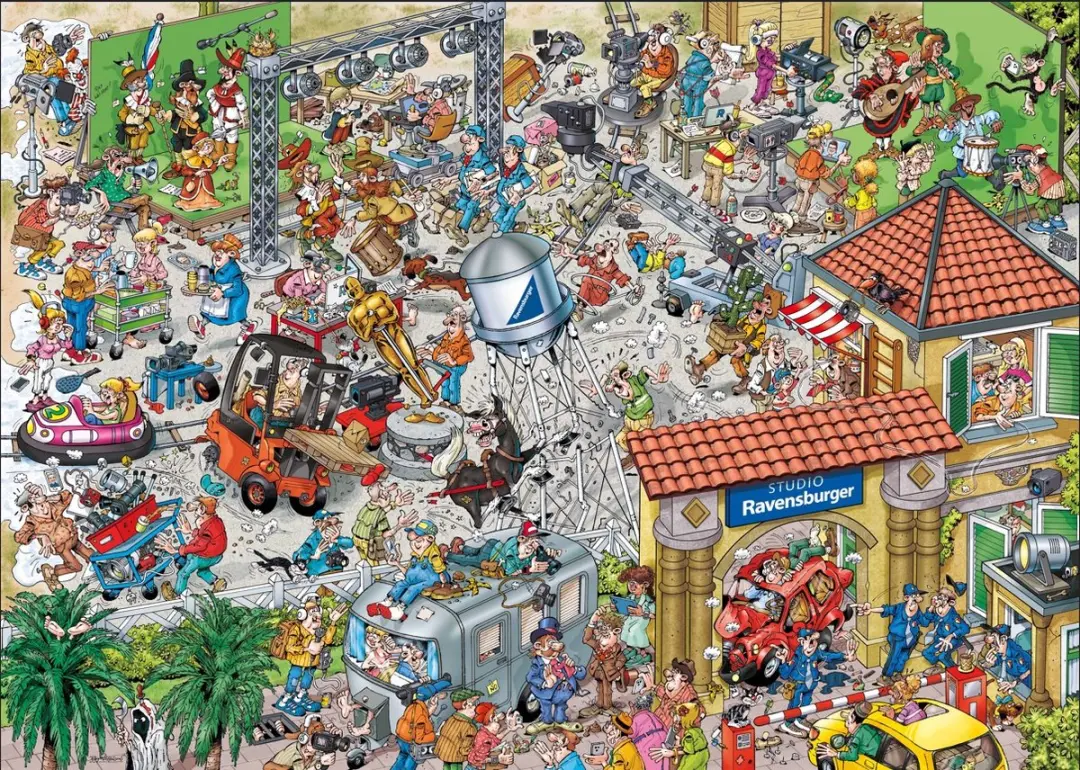 Ravensburger Ray's Comic Series Filmset 1000 Stuks - Multicolor