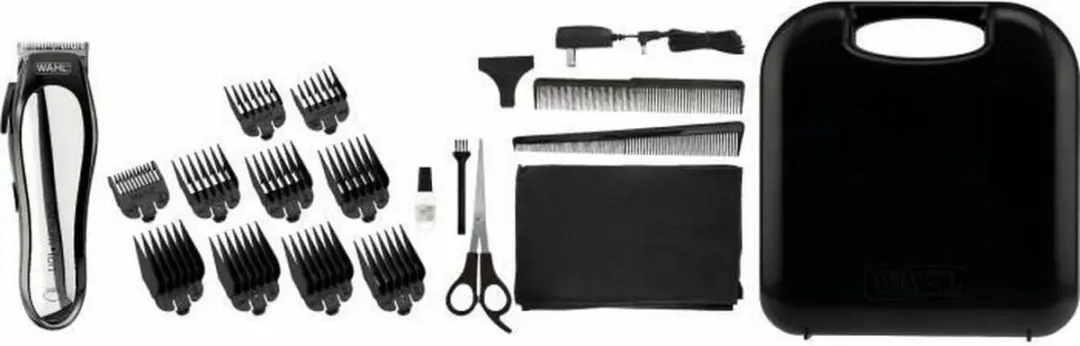 Wahl Lithium Ion Clipper 79600-3116 Tondeuse - 10 Opzetkammen - Zwart