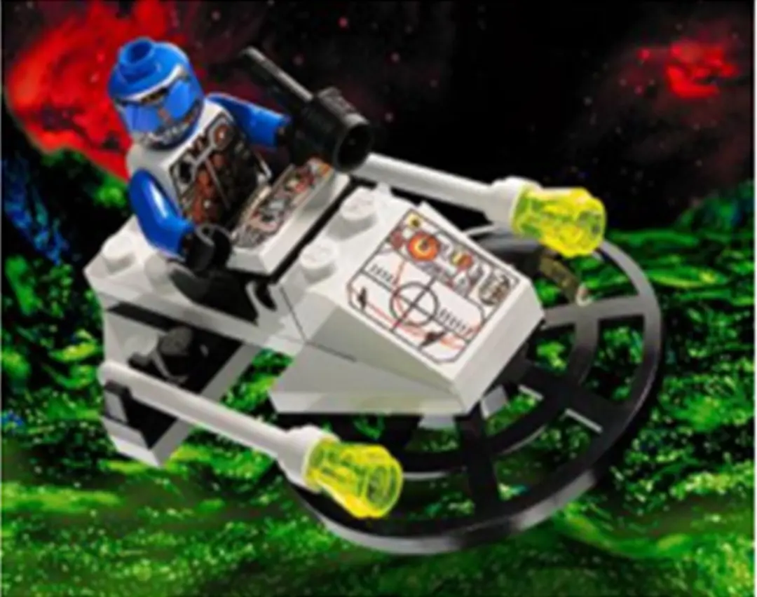 LEGO Space UFO Cyber Blaster 6800 - 19 Stukken