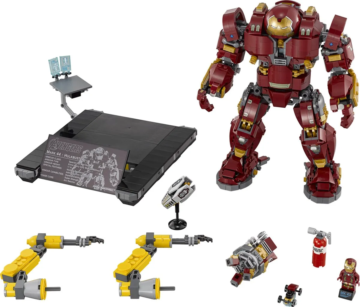 LEGO Marvel Hulkbuster Ultron Edition 76105 - 1363 Stukken
