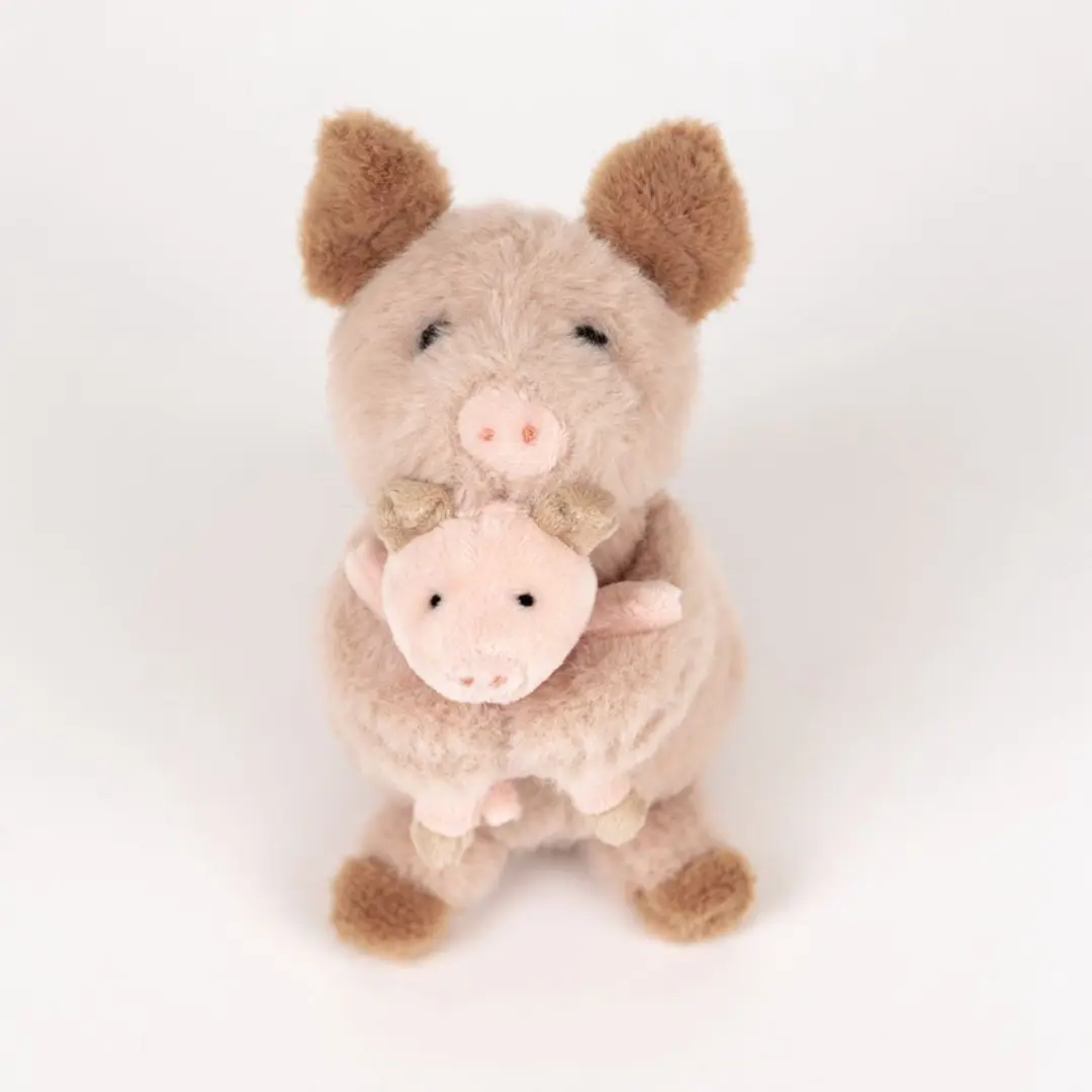 Egmont Toys Knuffel Varken Baby - Meerkleurig - afbeelding 2 van 2