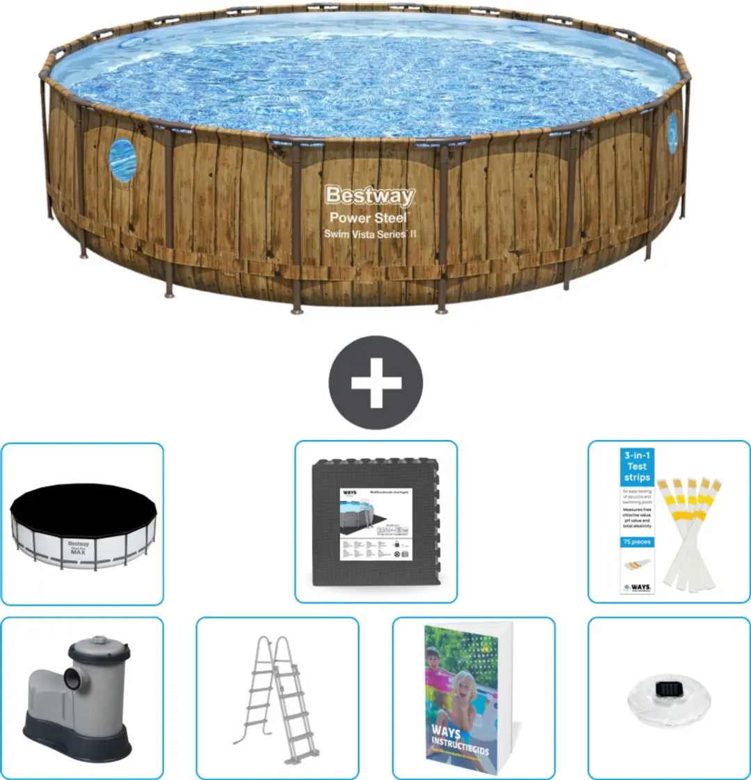 Bestway Swim Vista Zwembad 549cm