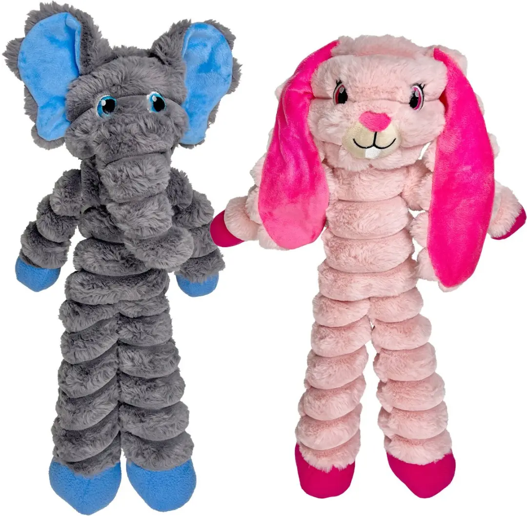KONG Shakers Crumples Olifant - Blauw - afbeelding 6 van 6