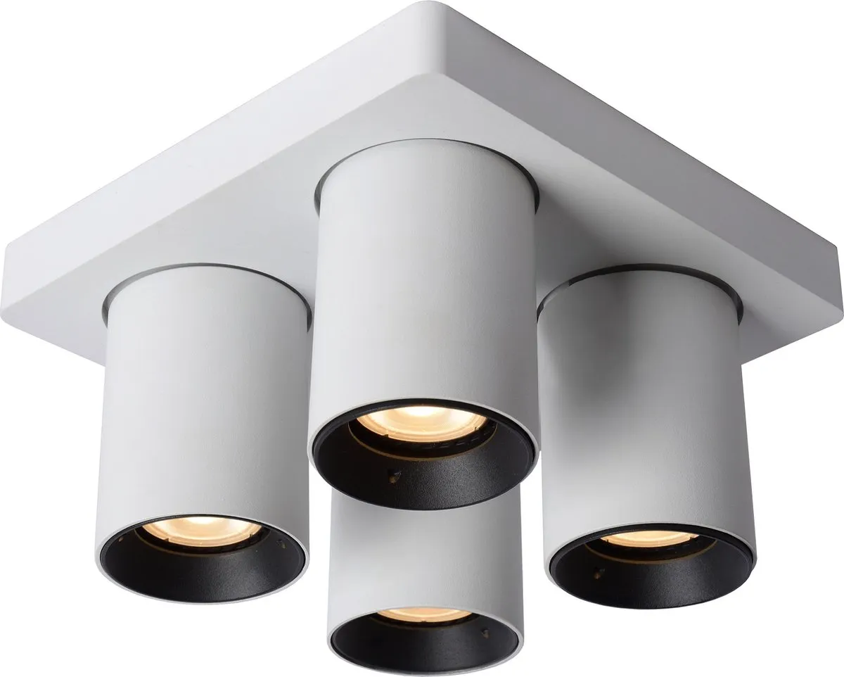 Lucide Nigel Plafondspot LED Dim-to-Warm GU10