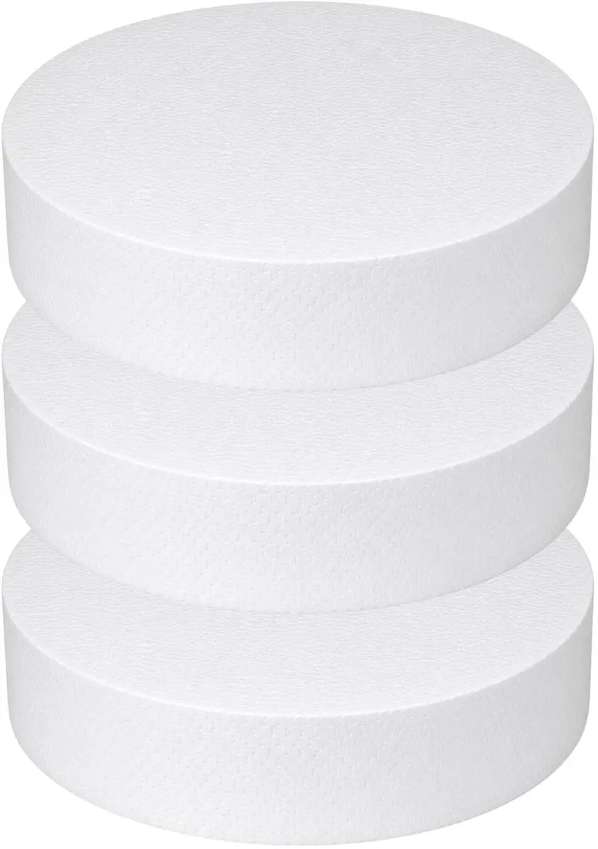 Bellatio Design Piepschuim Cirkel 3 Stuks