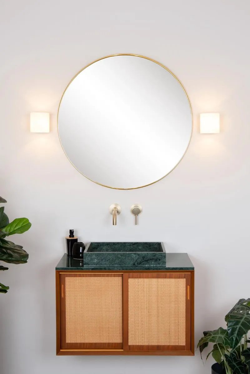 Lucide JELTE Wandlamp Badkamer 1xG9 - IP44 - Zwart - afbeelding 6 van 6