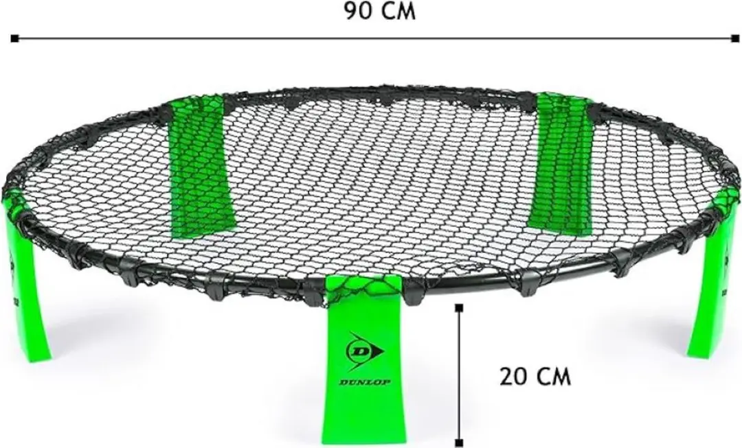 Dunlop Spyderball Spikeballset - Groen