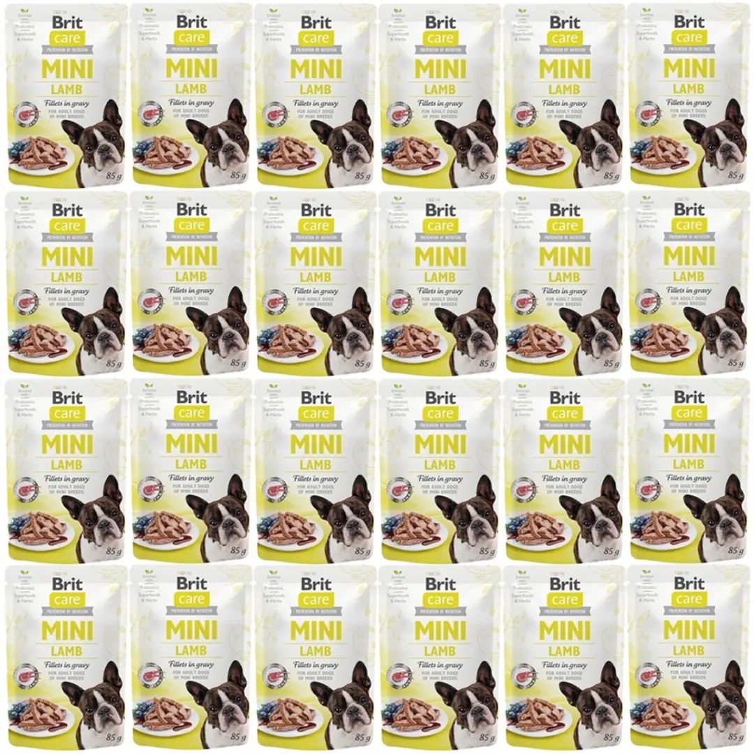 Brit Care Mini Lam Hondenvoer - 24x85g