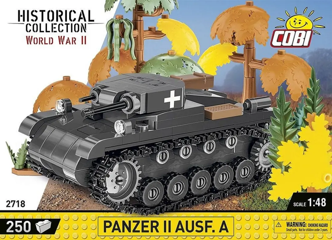 Cobi Panzer II Ausf. A - 250 Onderdelen - Meerkleurig