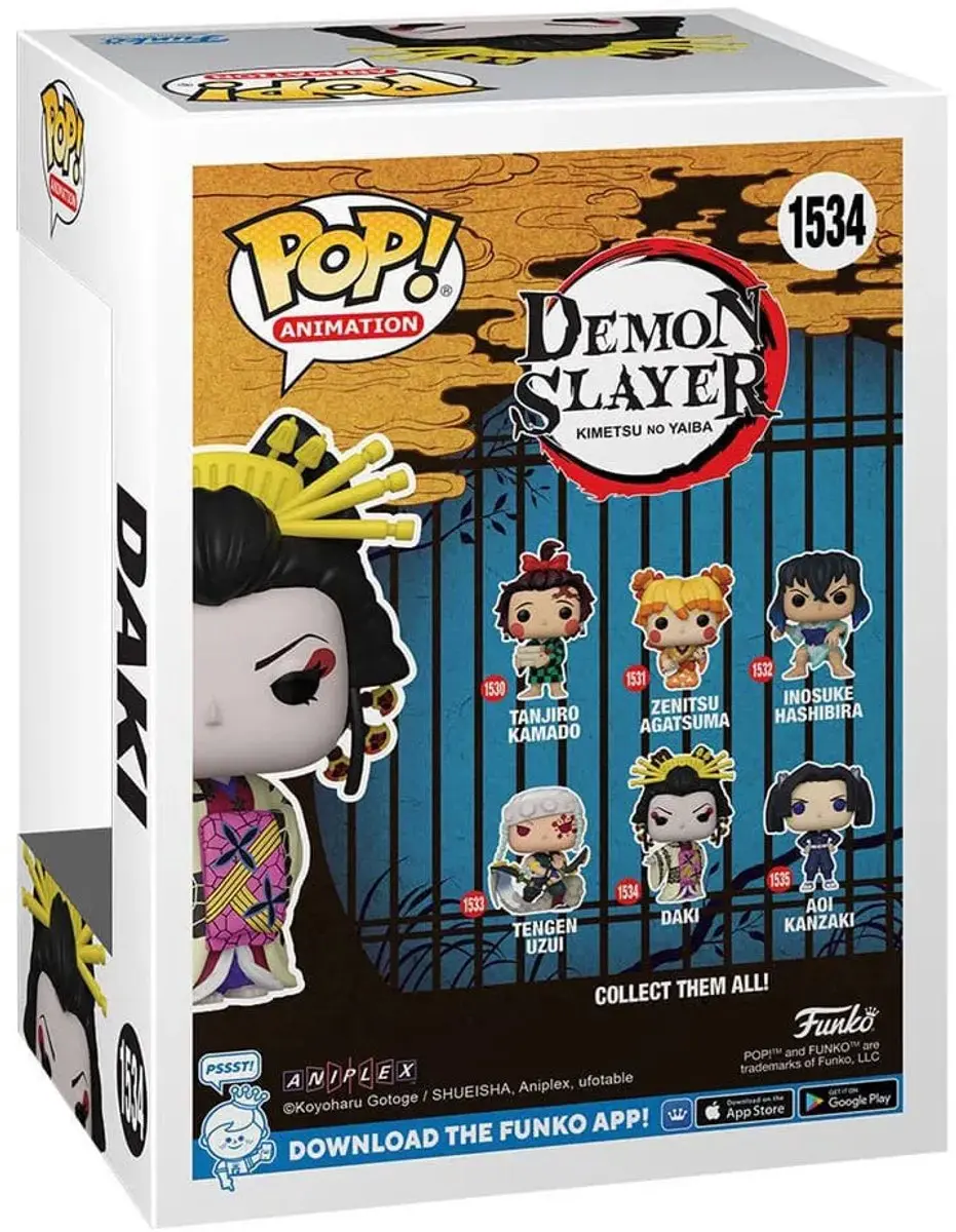 Funko Pop! Demon Slayer Daki - 75571 - Meerkleurig