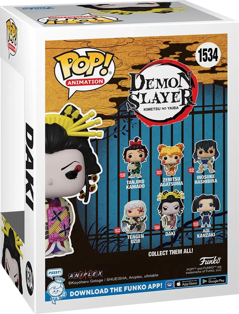 Funko Pop! Demon Slayer Daki - 75571 - Meerkleurig