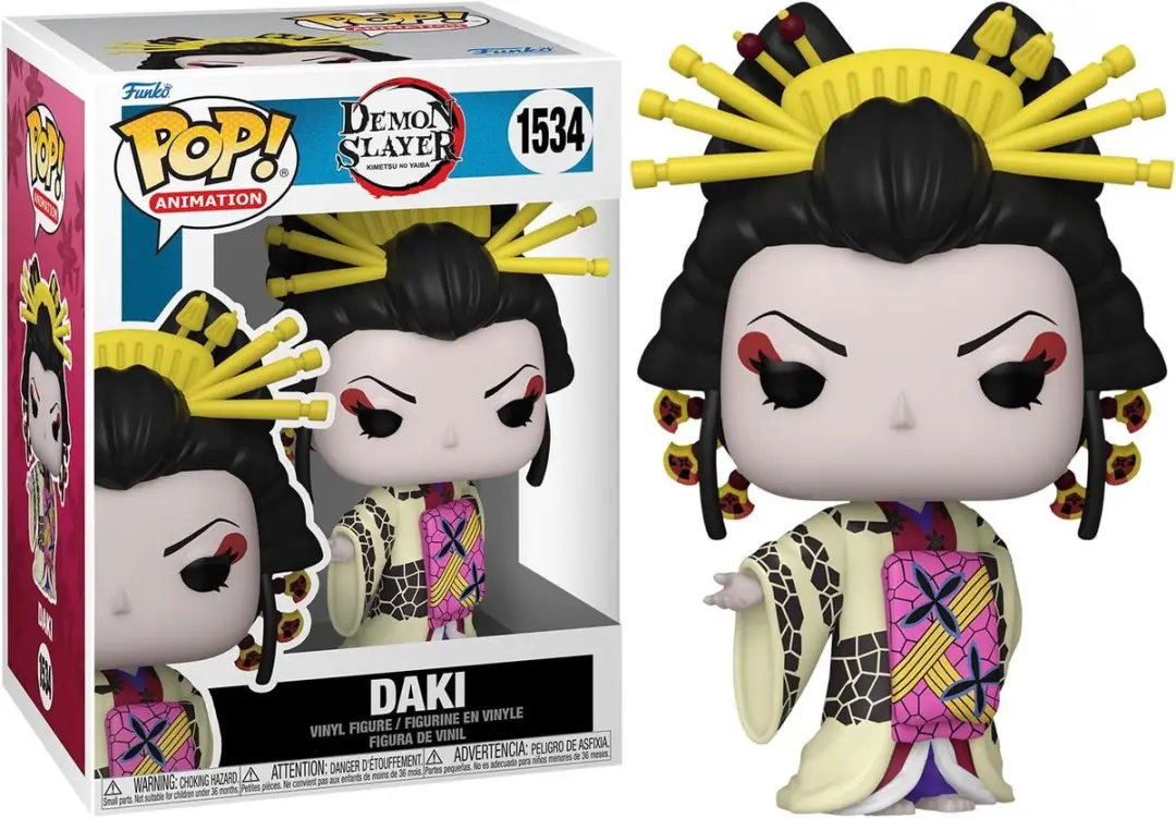 Funko Pop! Demon Slayer Daki - 75571 - Meerkleurig - afbeelding 6 van 6