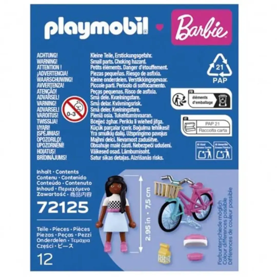 Playmobil X Barbie Brooklyn Bouwspel 12 Stuks - Multicolor