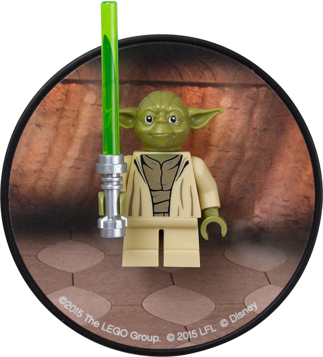 LEGO Yoda Magneet - 4 Stuks