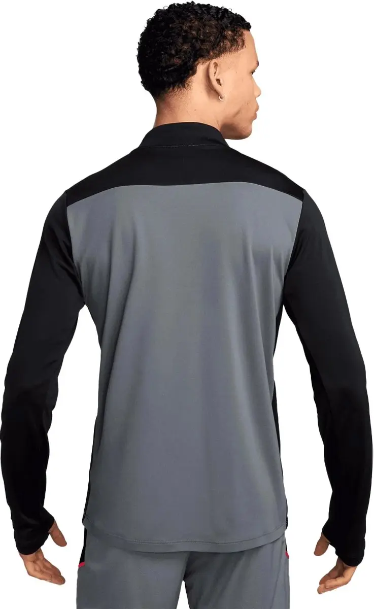 Nike Academy Dri-FIT Trainingssweater Heren M - Grijs/Zwart/Rood